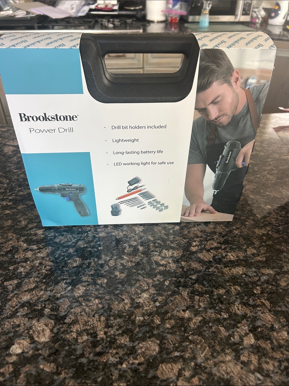 BROOKSTONE POWER DRILL NWT